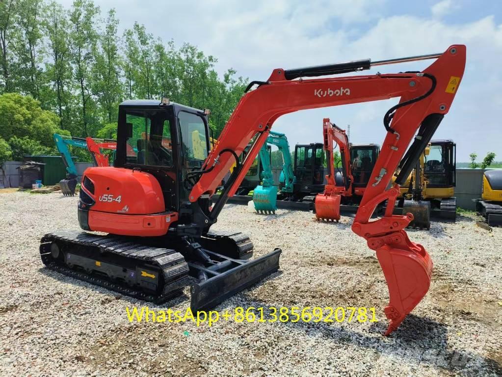 Kubota U 55-4 Mini ekskavatoriai < 7 t