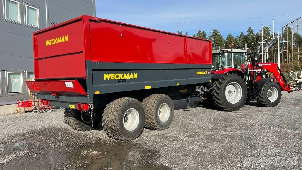 Weckman WS180DG Savivartės priekabos