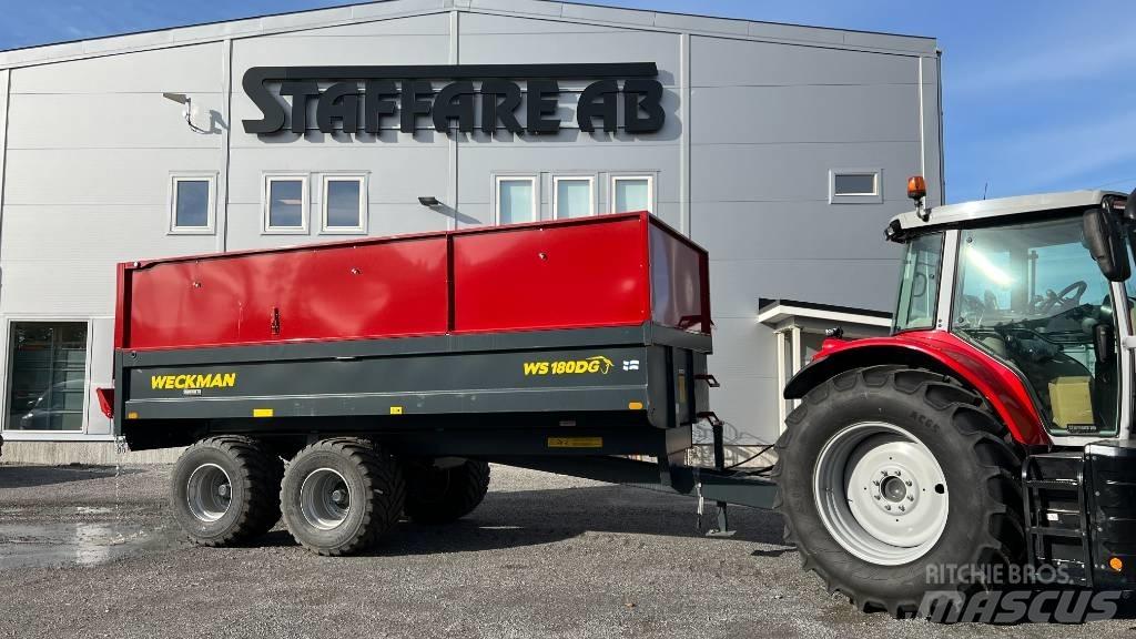 Weckman WS180DG Savivartės priekabos