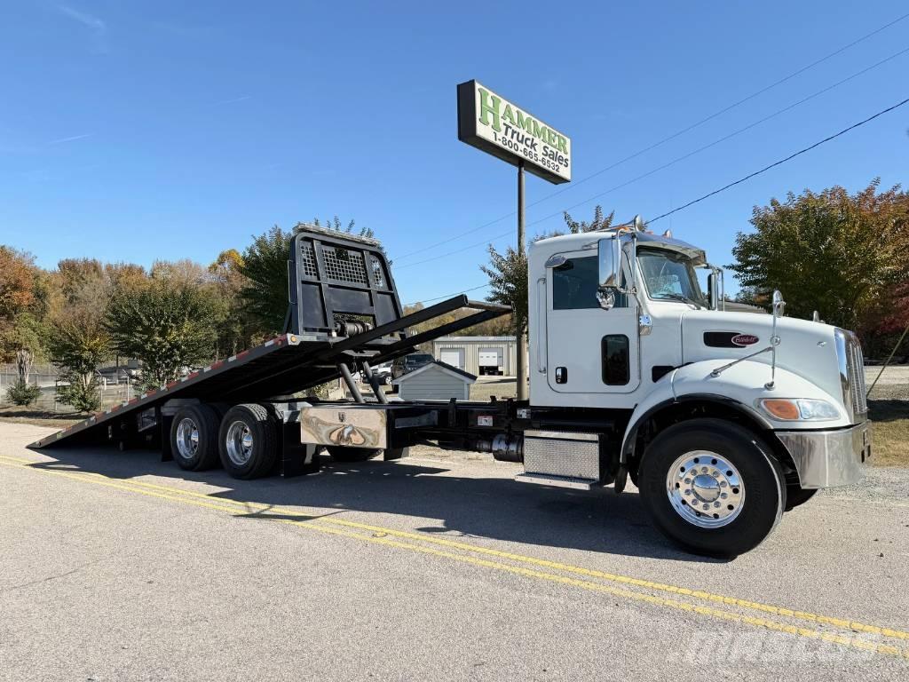 Peterbilt 348 Pagalbos kelyje automobiliai