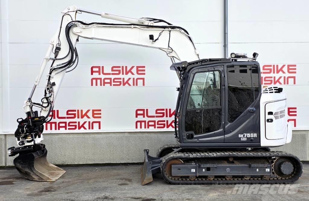 Kobelco SK 75 SR - 7 Vidutinės galios ekskavatoriai 7-12 t