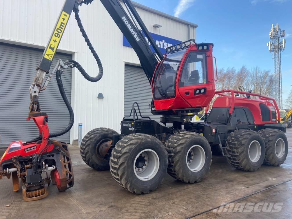 Komatsu 931XC Miško technika (Harvesteriai)