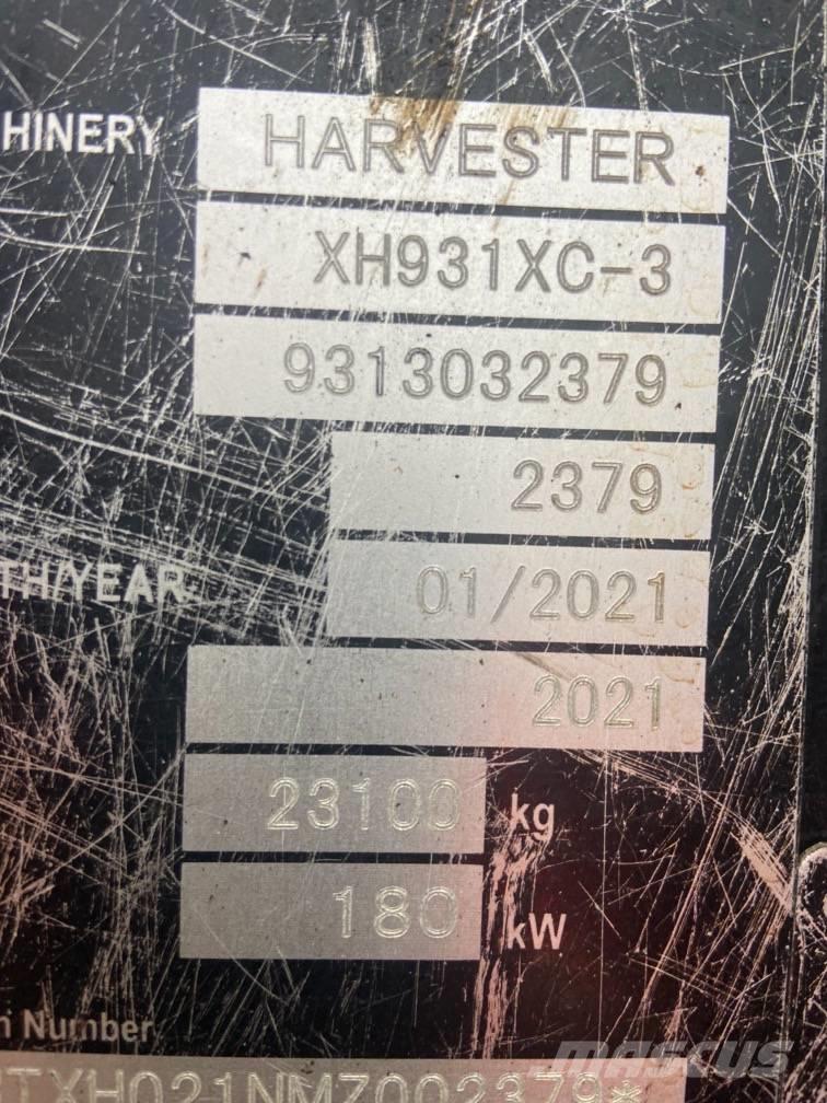 Komatsu 931XC Miško technika (Harvesteriai)