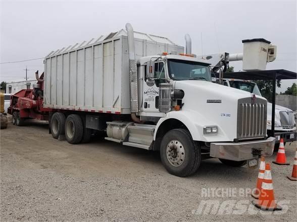 Kenworth T800 Medienos smulkintuvai
