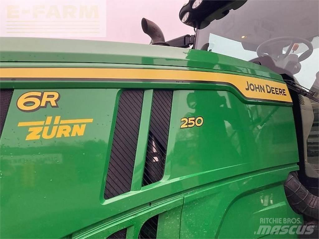 John Deere 6r250 Traktoriai