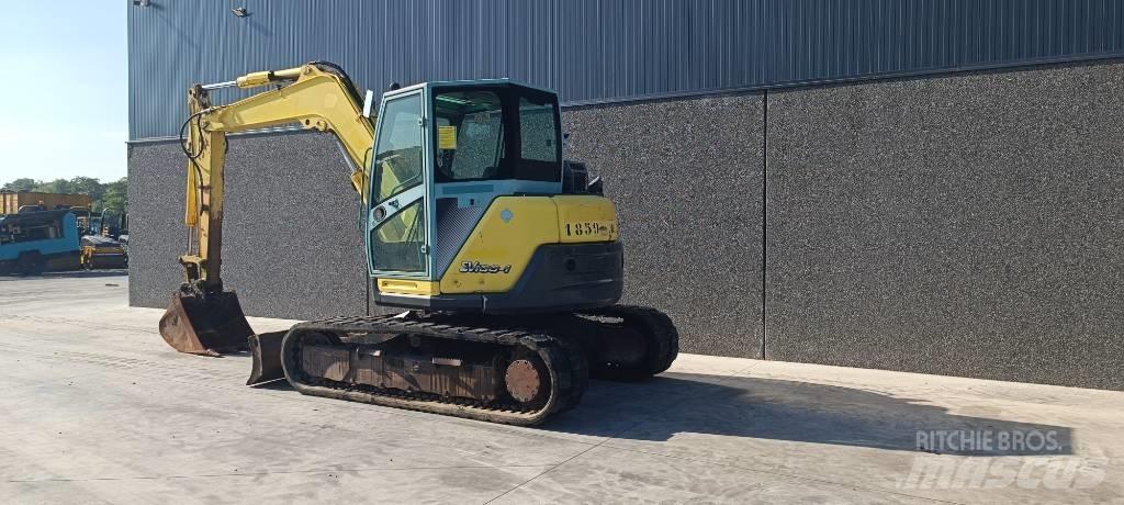 Yanmar SV 100-1 Vidutinės galios ekskavatoriai 7-12 t