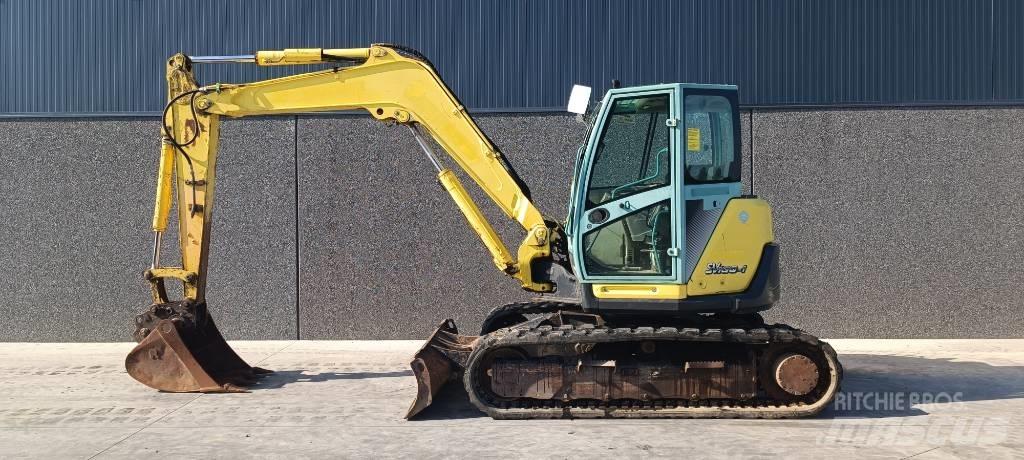 Yanmar SV 100-1 Vidutinės galios ekskavatoriai 7-12 t