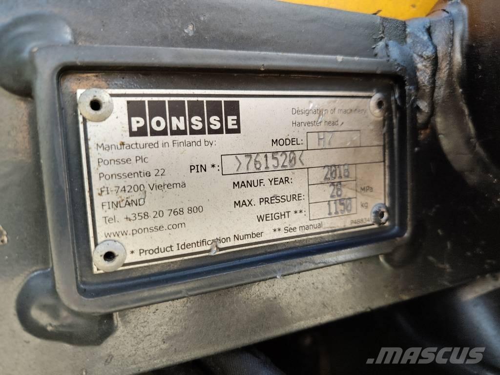 Ponsse Ergo AF Miško technika (Harvesteriai)