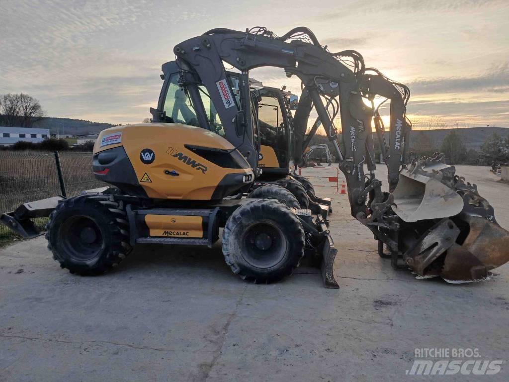 Mecalac 11MWR Ratiniai ekskavatoriai
