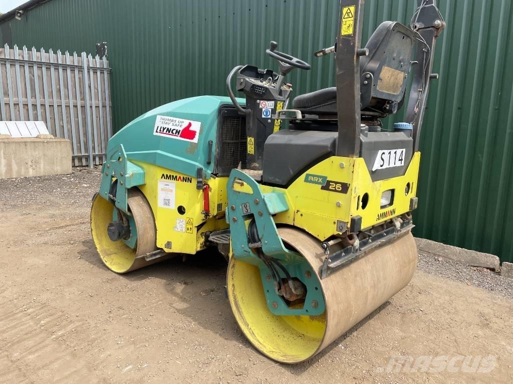 Ammann ARX 26 Porinių būgnų volai