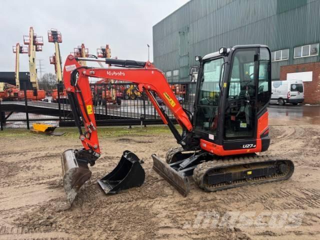 Kubota U 27-4 Mini ekskavatoriai < 7 t