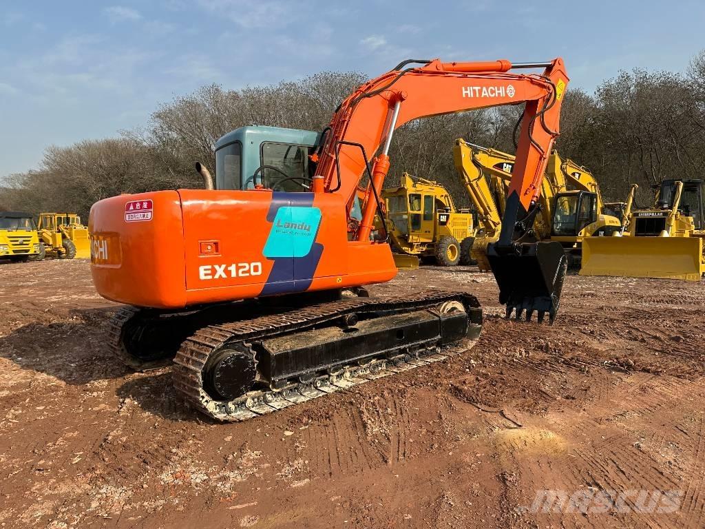 Hitachi EX 120 Vikšriniai ekskavatoriai