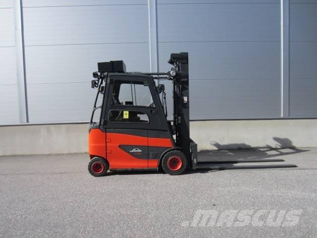 Linde E30H Elektriniai šakiniai krautuvai