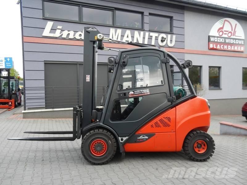 Linde H 30 T-03 LPG (dujiniai) krautuvai