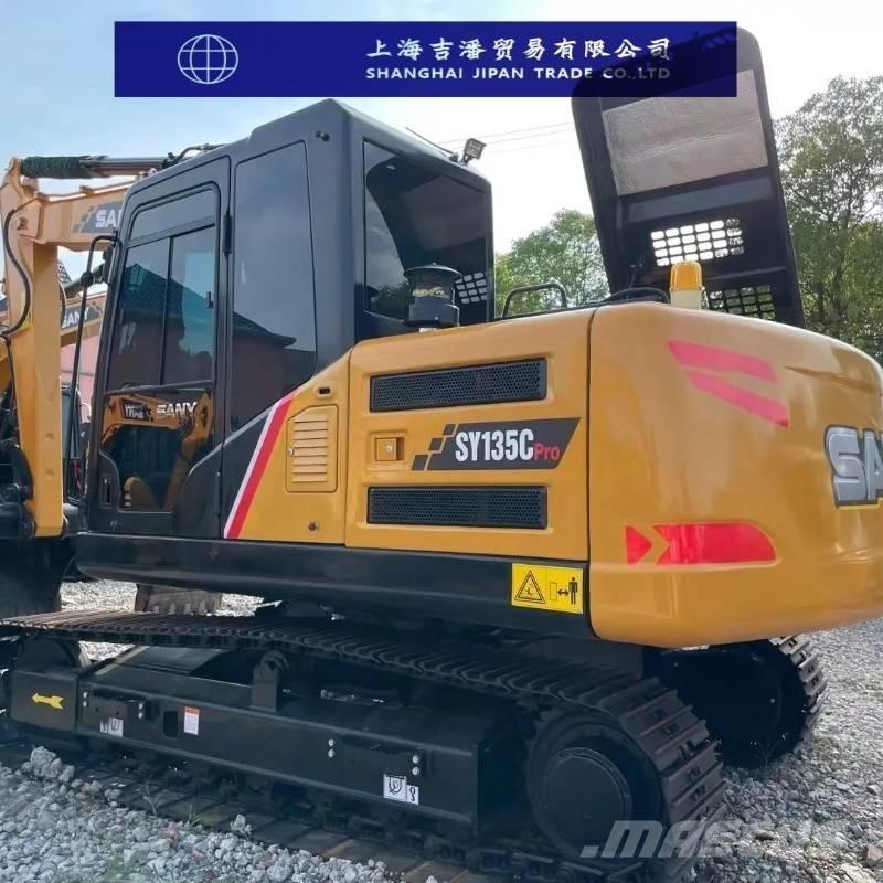 Sany SY 135 Vidutinės galios ekskavatoriai 7-12 t