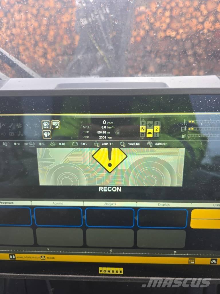 Ponsse Ergo 8W Miško technika (Harvesteriai)