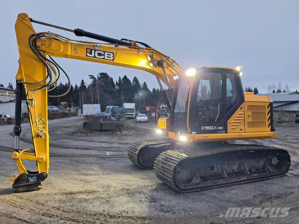 JCB X 150 HD Vikšriniai ekskavatoriai