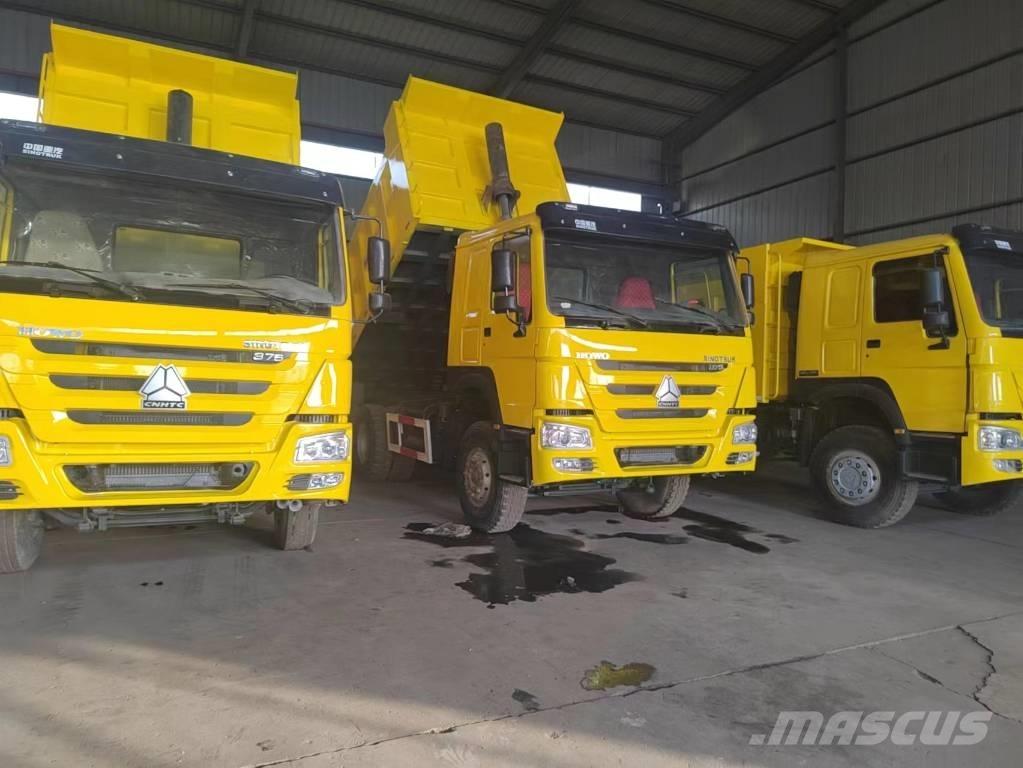 Howo 375 6x4 Savivarčių priekabų vilkikai