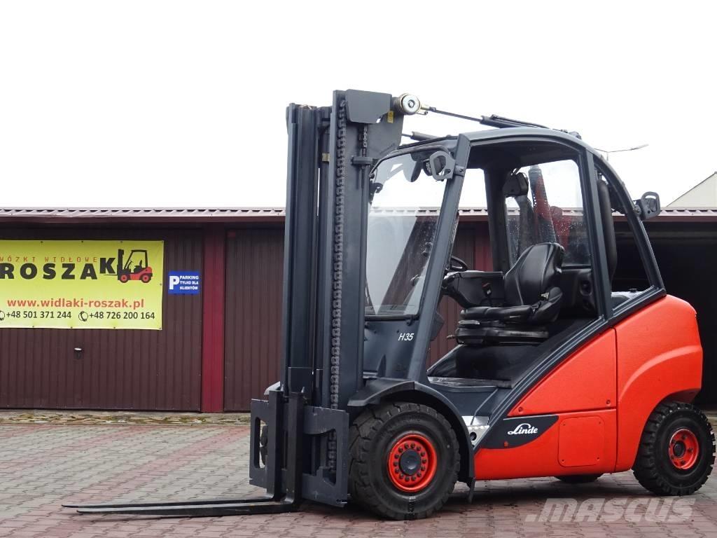 Linde H35D-02 Dyzeliniai krautuvai