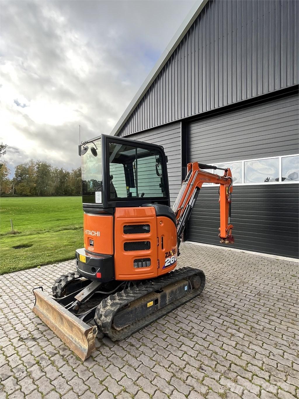 Hitachi ZX 26 U-6 CR Mini ekskavatoriai < 7 t