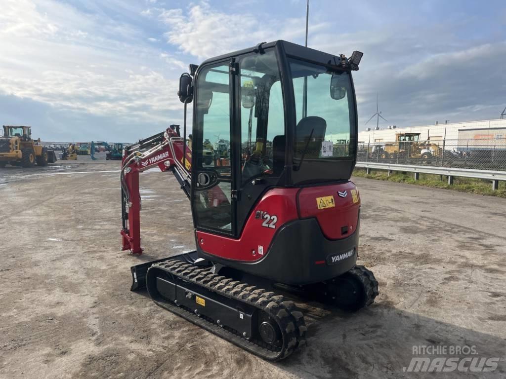 Yanmar SV 22 Mini ekskavatoriai < 7 t