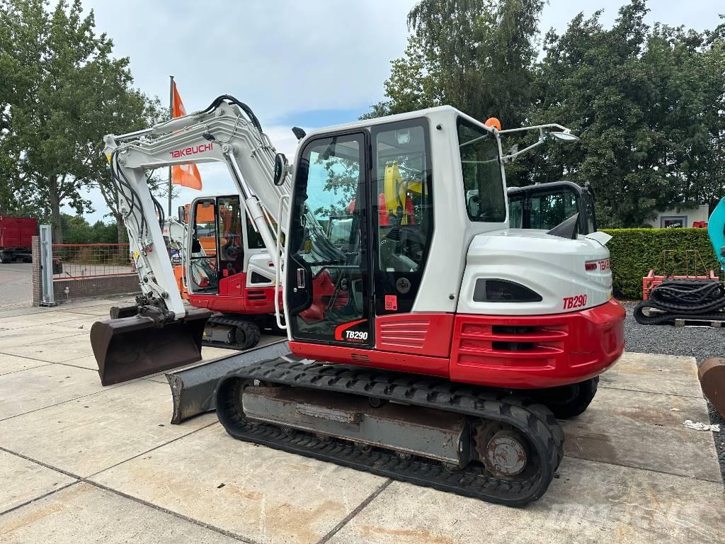 Takeuchi TB 290 Vidutinės galios ekskavatoriai 7-12 t