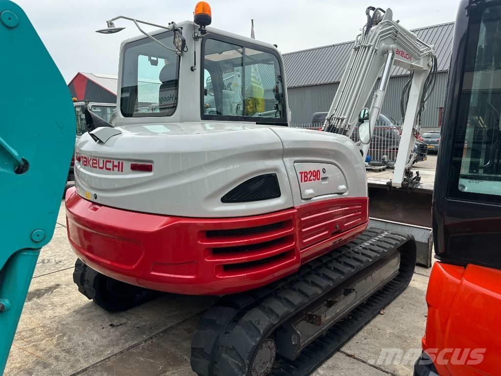 Takeuchi TB 290 Vidutinės galios ekskavatoriai 7-12 t
