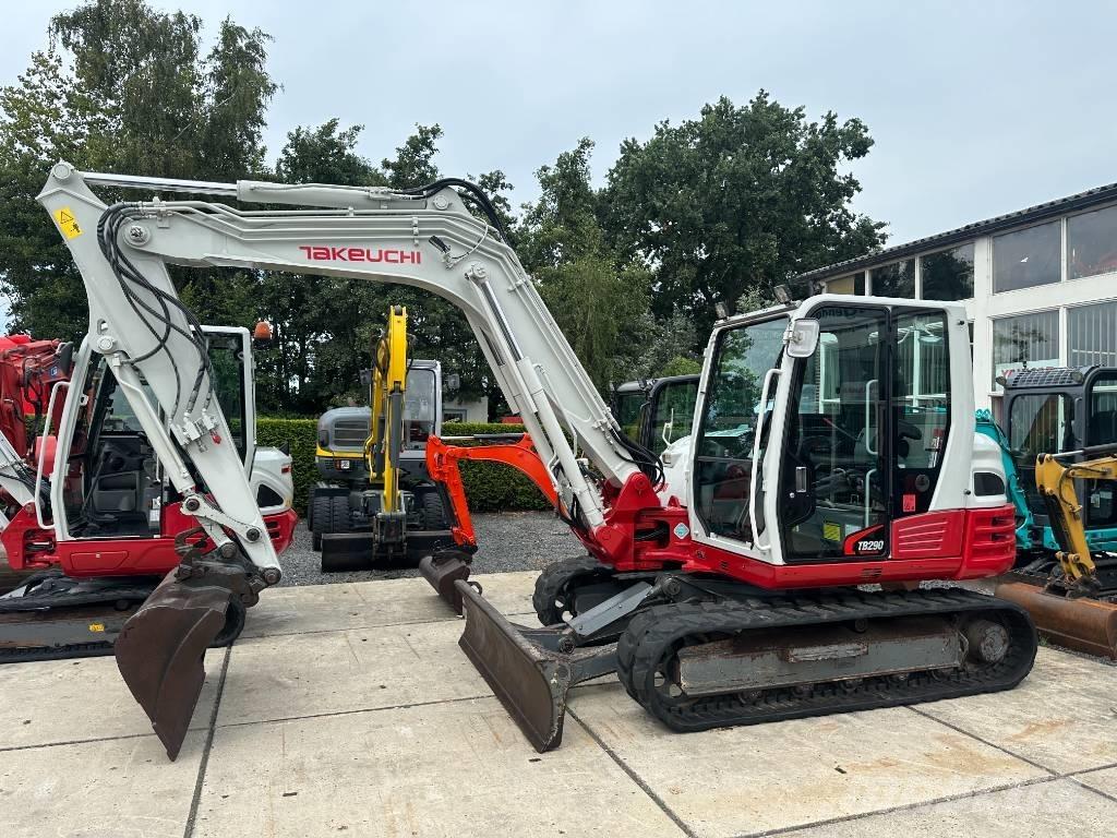 Takeuchi TB 290 Vidutinės galios ekskavatoriai 7-12 t