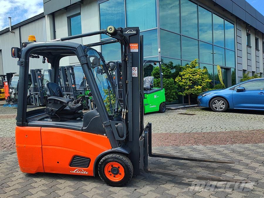 Linde E16C-01 Elektriniai šakiniai krautuvai