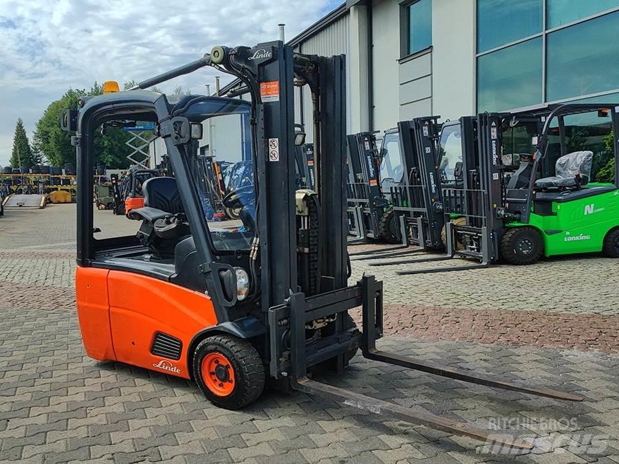 Linde E16C-01 Elektriniai šakiniai krautuvai