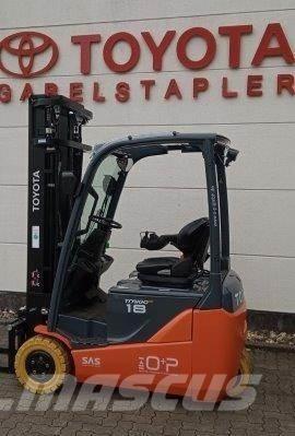 Toyota 8FBEK18T Elektriniai šakiniai krautuvai