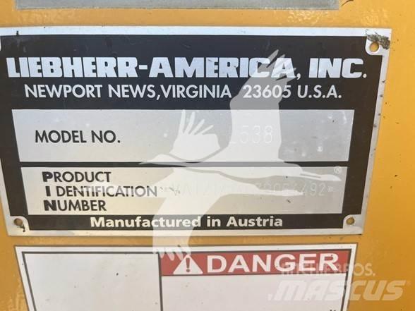 Liebherr L538 Naudoti ratiniai krautuvai