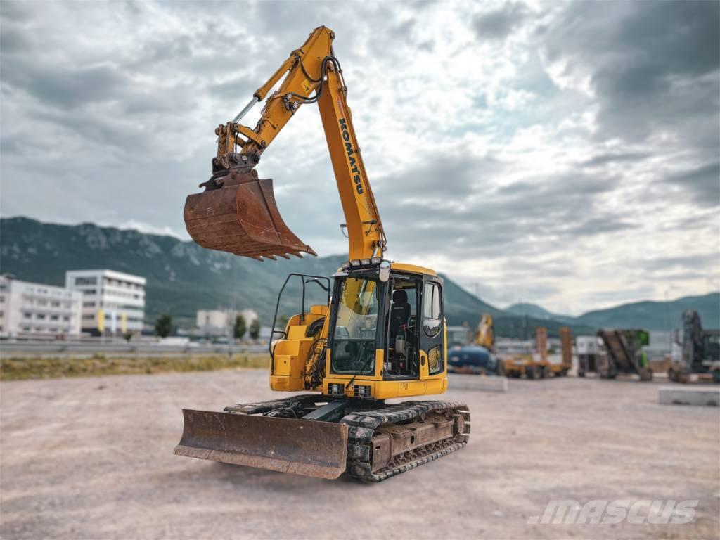 Komatsu PC 138 US Vikšriniai ekskavatoriai