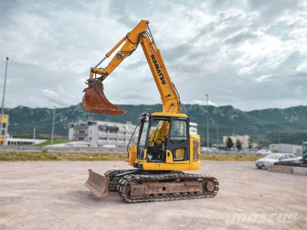Komatsu PC 138 US Vikšriniai ekskavatoriai