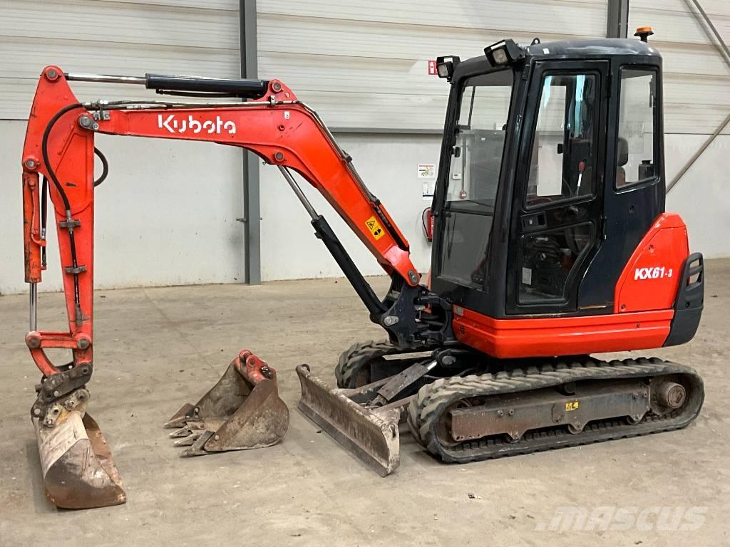 Kubota KX 61-3 Mini ekskavatoriai < 7 t