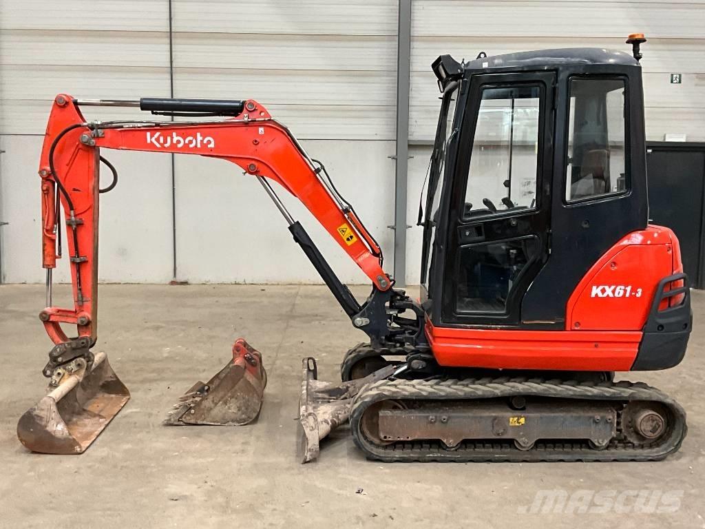 Kubota KX 61-3 Mini ekskavatoriai < 7 t