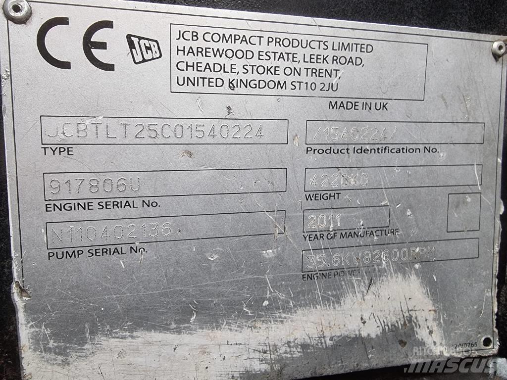 JCB TLT 25 D Teleskopiniai krautuvai