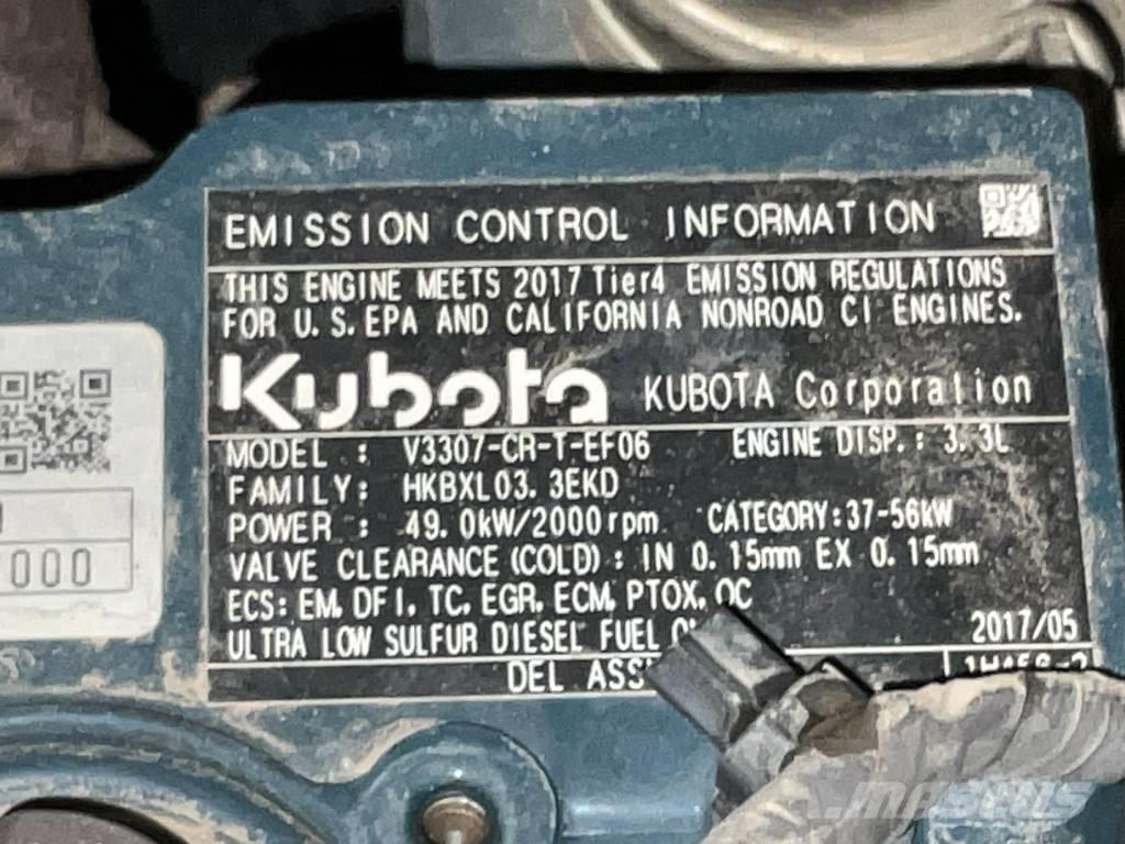 Kubota KX 080-4 A Vidutinės galios ekskavatoriai 7-12 t