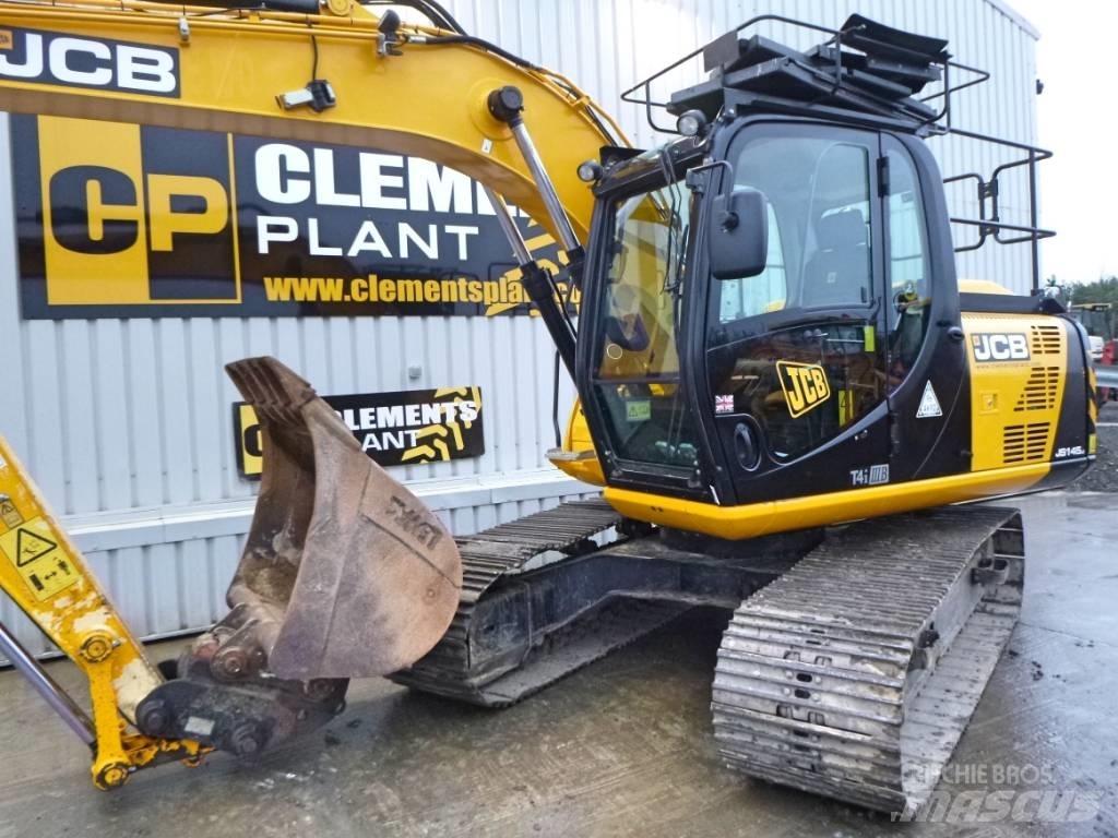 JCB JS 145 LC Vikšriniai ekskavatoriai