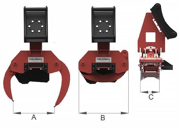 Dala-Klippen DGC Kiti naudoti statybos komponentai