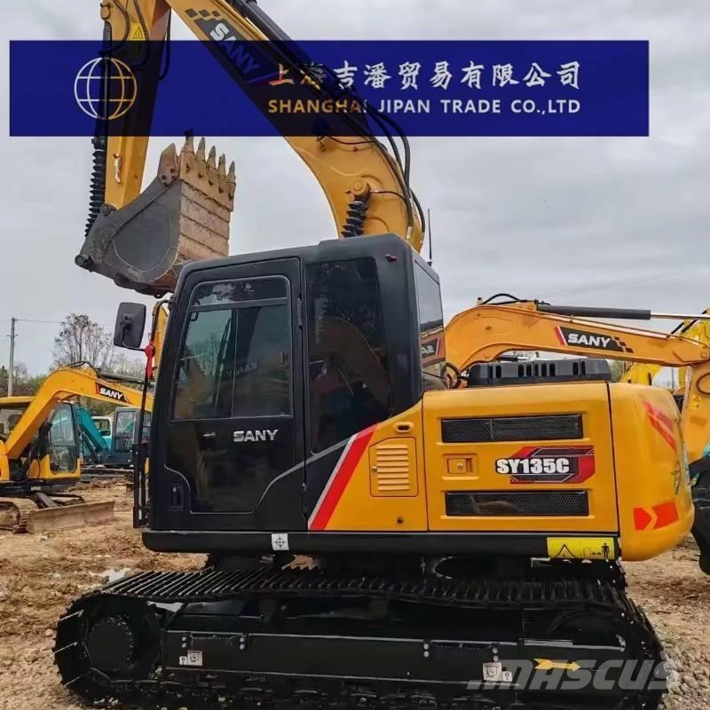 Sany SY 135 Vidutinės galios ekskavatoriai 7-12 t