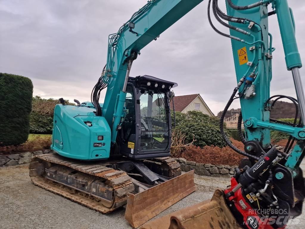 Kobelco SK75SR-7 Vidutinės galios ekskavatoriai 7-12 t