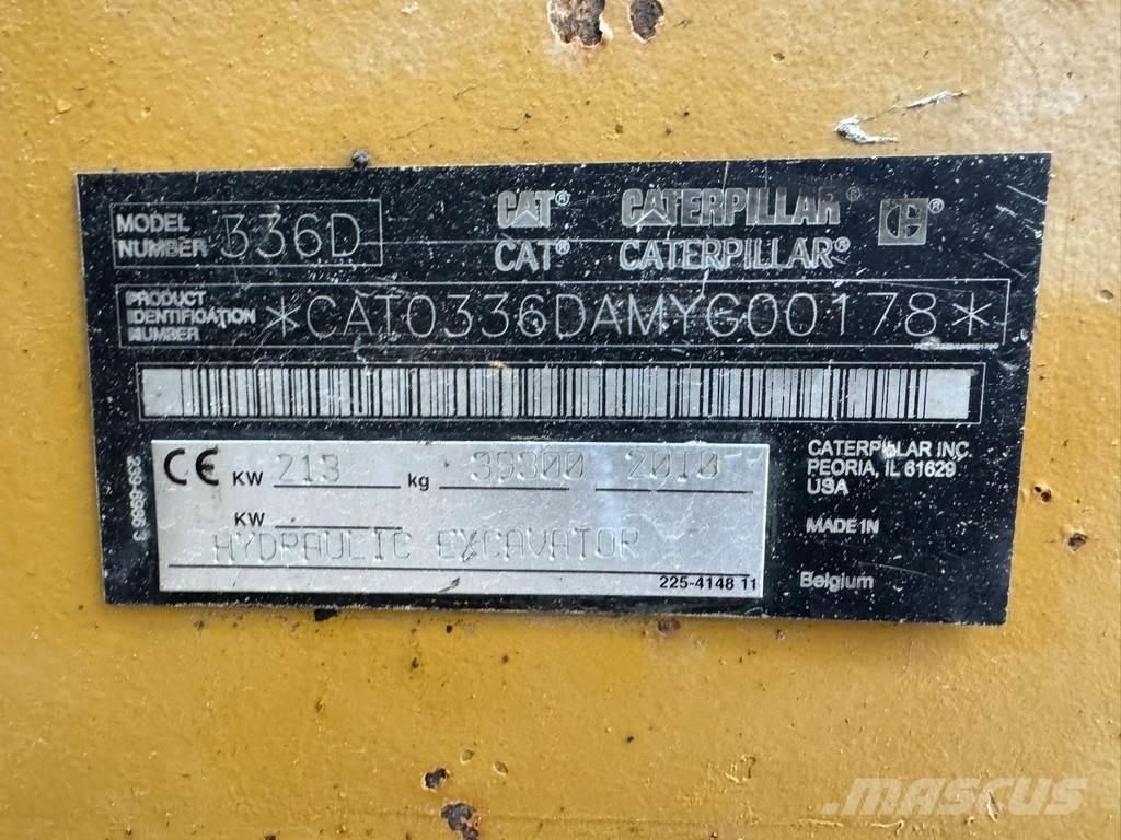 CAT 336DLN Vikšriniai ekskavatoriai