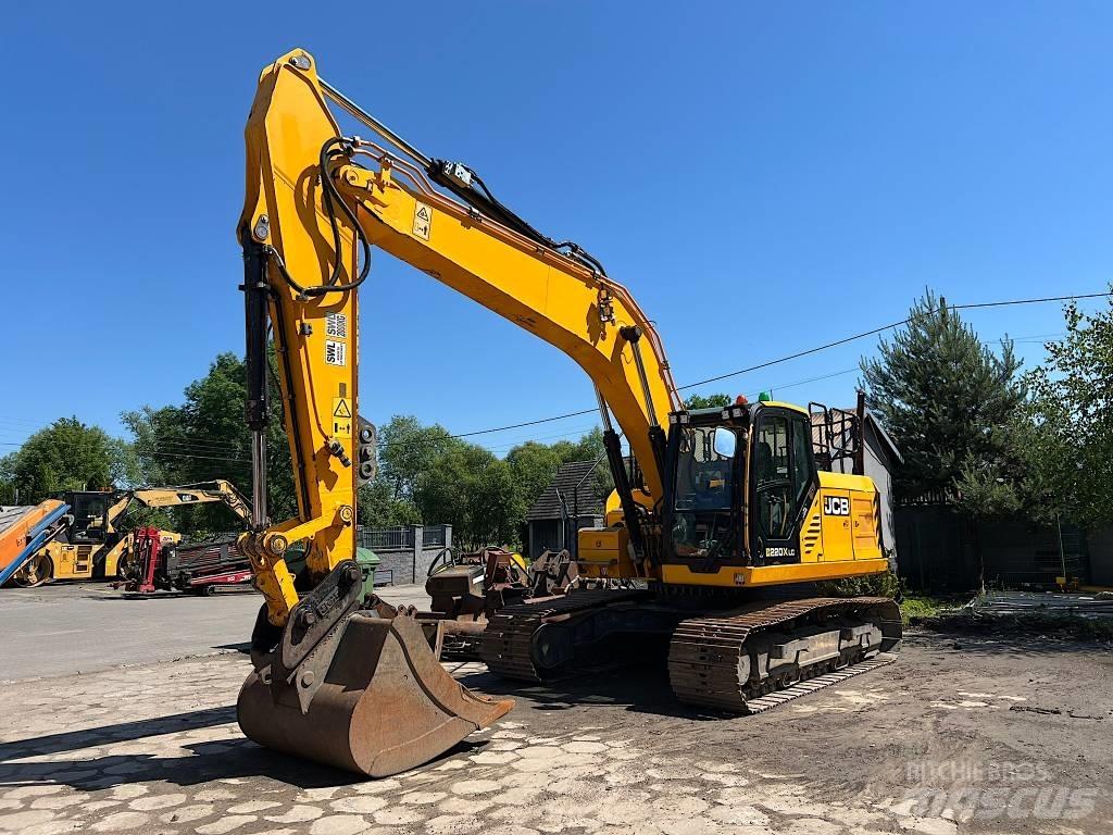 JCB 220X LC Vikšriniai ekskavatoriai