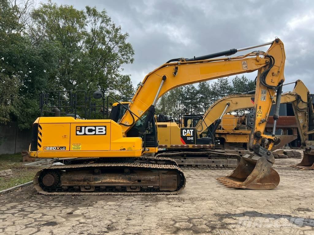 JCB 220X LC Vikšriniai ekskavatoriai