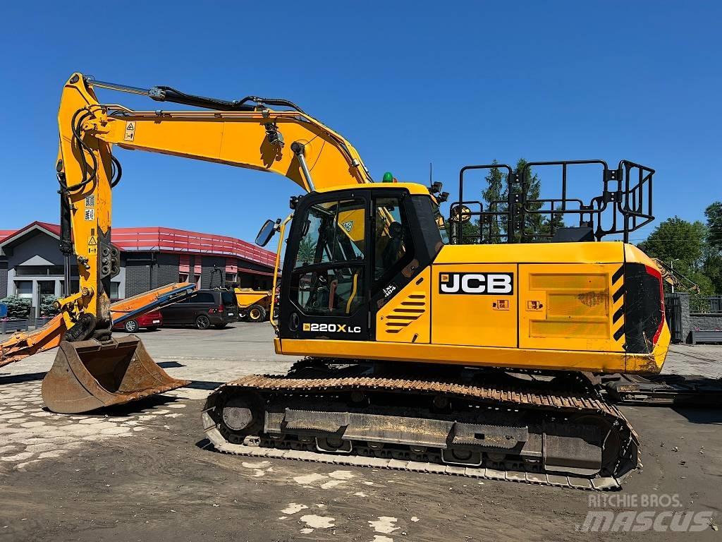 JCB 220X LC Vikšriniai ekskavatoriai