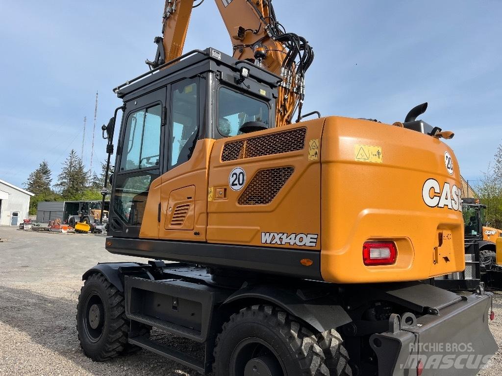 CASE WX 140E Ratiniai ekskavatoriai
