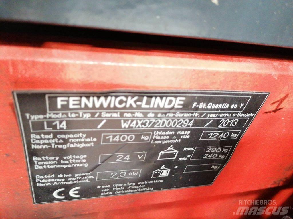 Linde L14I Rankiniai vėžimėliai