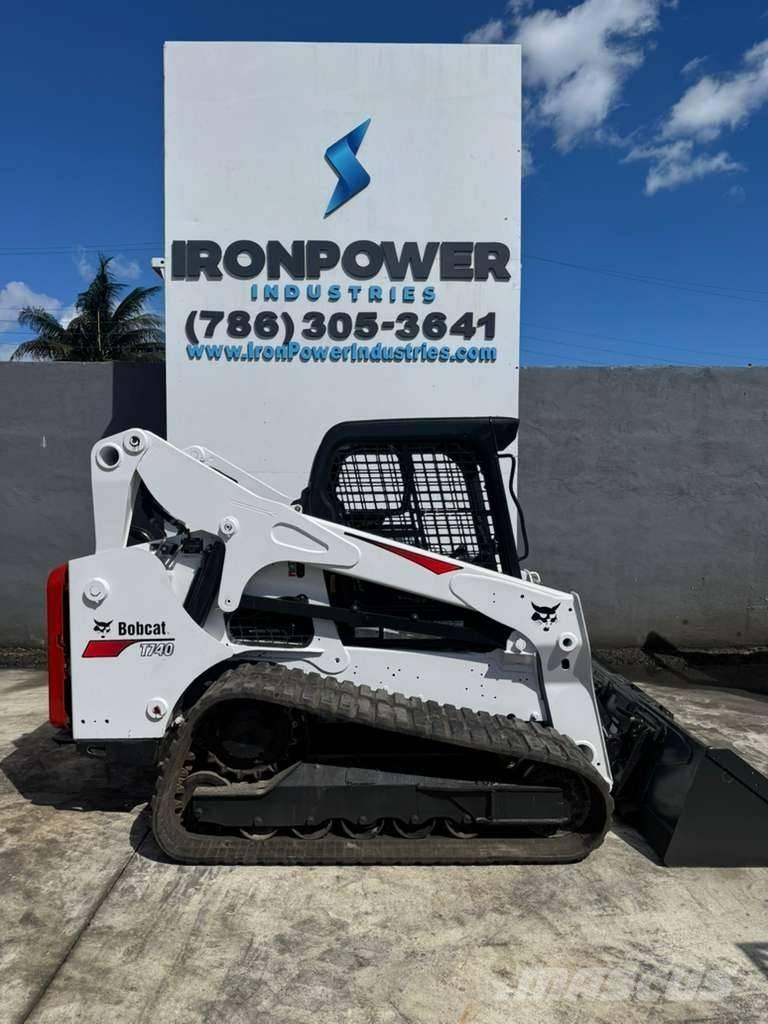Bobcat T 740 Krautuvai su šoniniu pasukimu