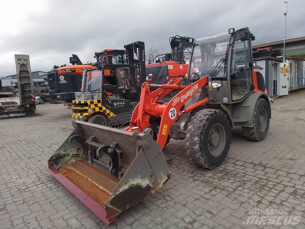 Atlas Weycor AR400 Naudoti ratiniai krautuvai